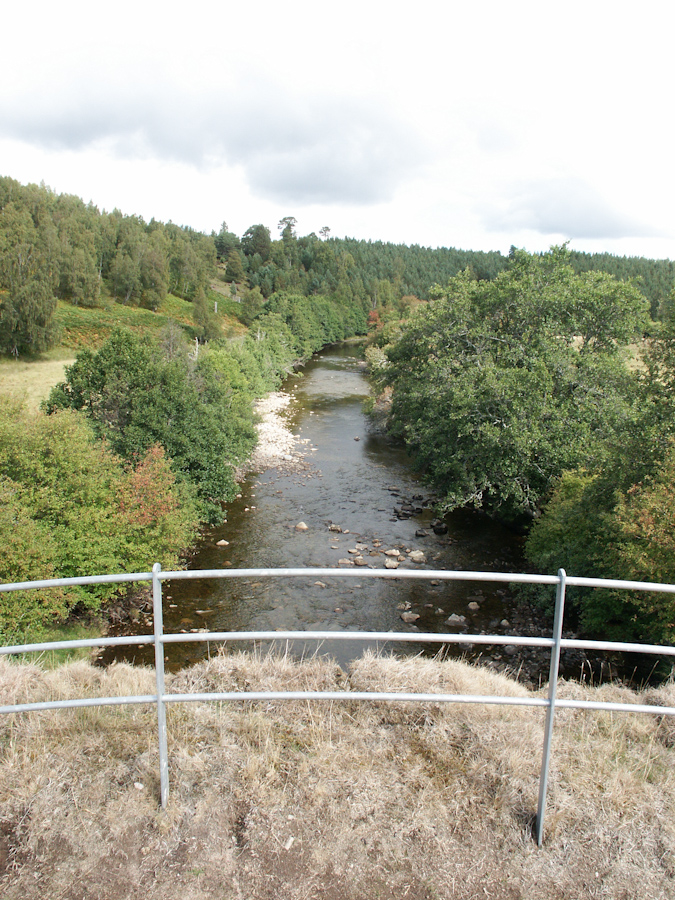 Sluggan Bridge over River Dulnain
